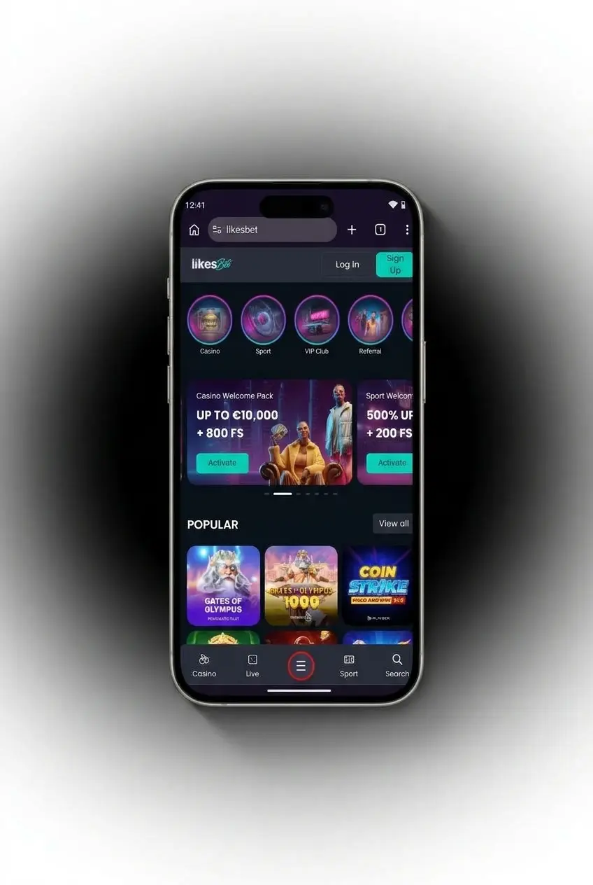 LikesBet APK installatie op Android