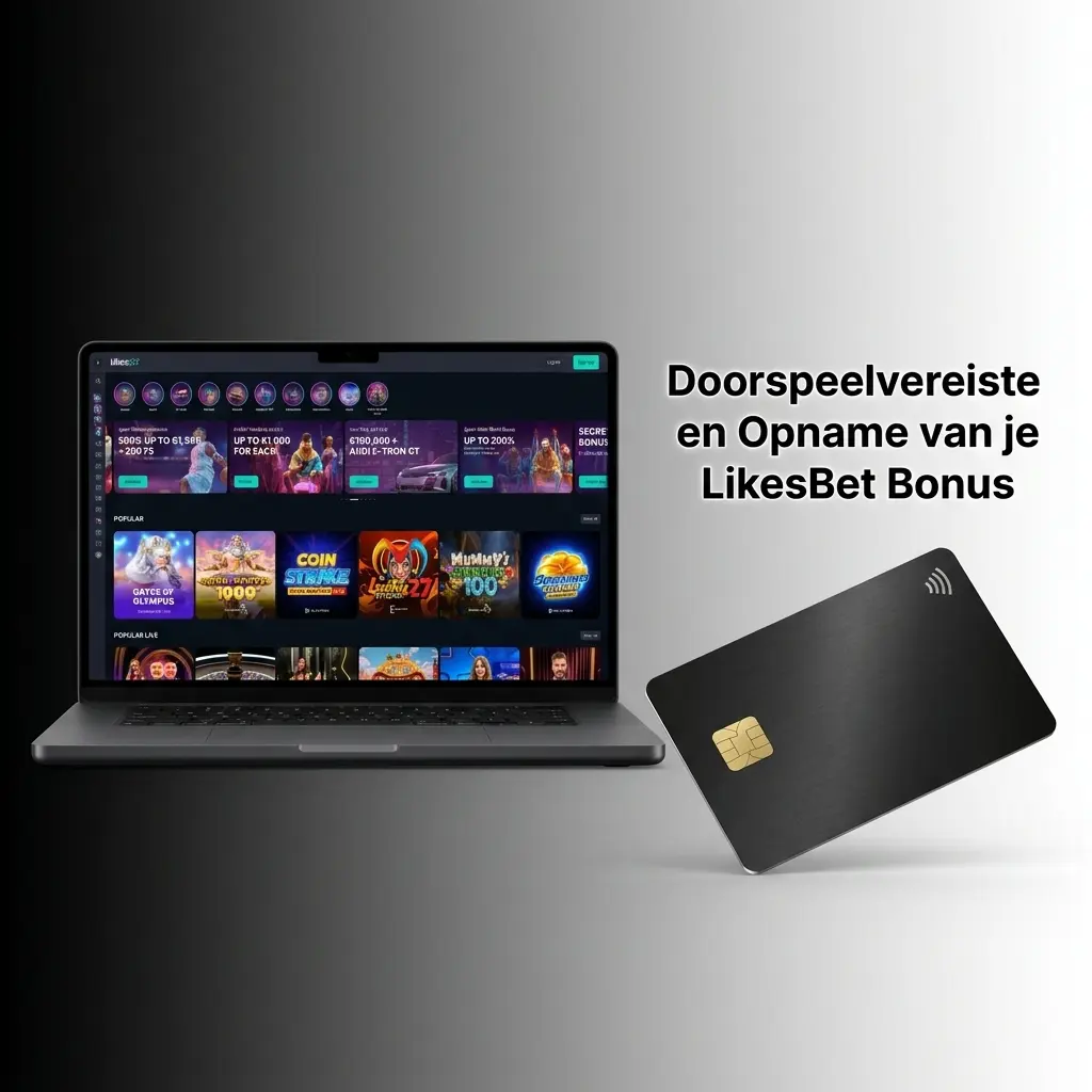 Overzicht van LikesBet bonusaccount en doorspeelvereiste