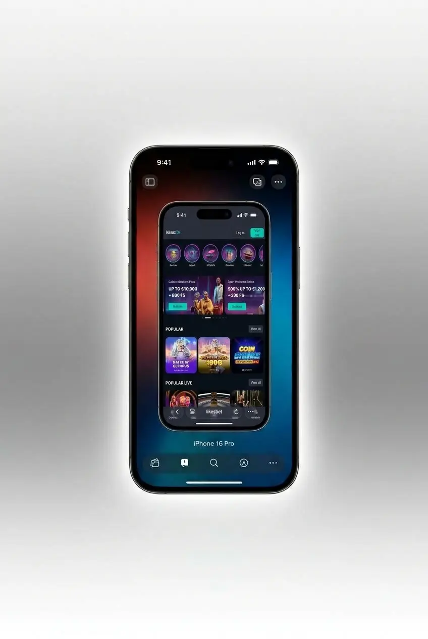 LikesBet app installeren op iOS via Safari
