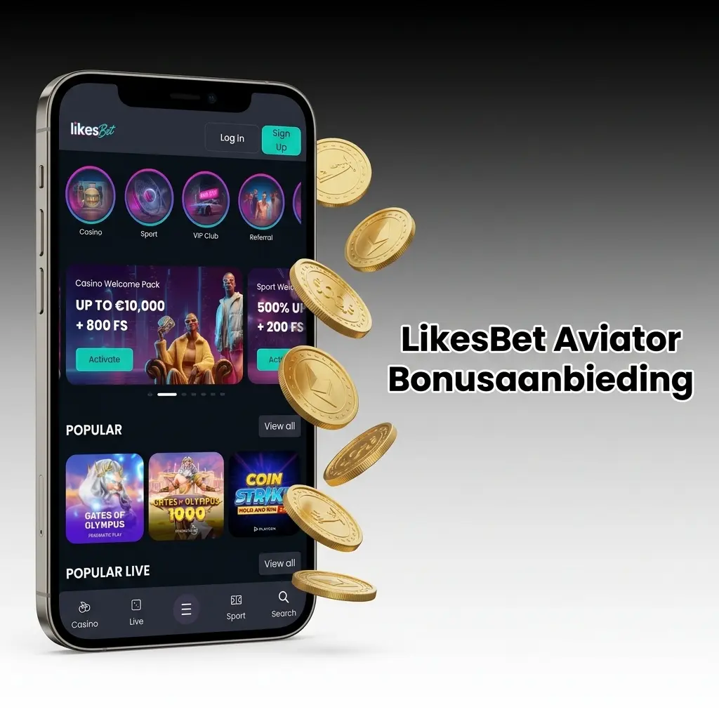 LikesBet Aviator bonusaanbieding