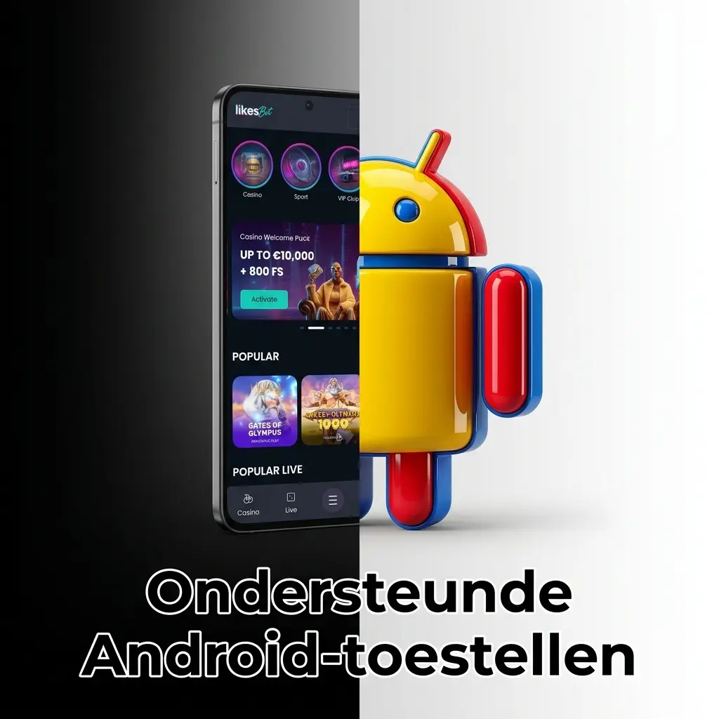 Ondersteunde Android-toestellen voor de LikesBet-app