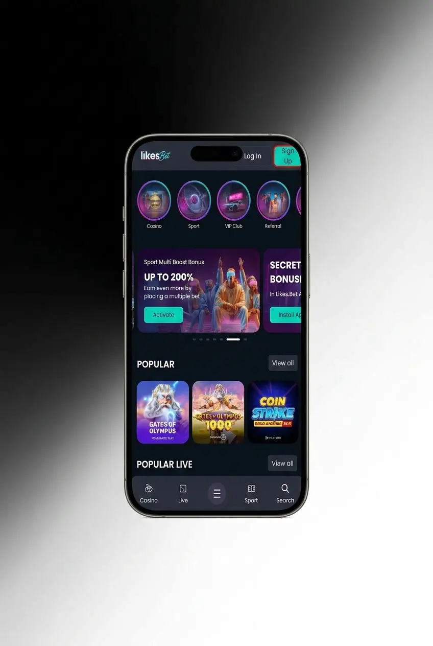 Registratieproces bij LikesBet platform